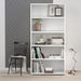 Prima Bookcase 4 Shelves in White - Insta Living