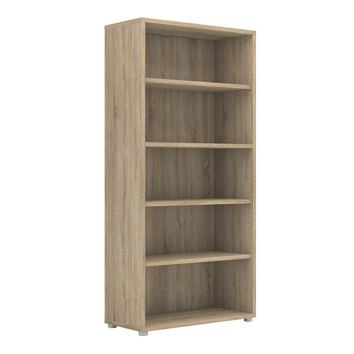 Prima Bookcase 4 Shelves in Oak - Insta Living