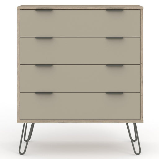 Core Products AGD514 Augusta Driftwood 4 Drawer Chest of Drawers - Insta Living