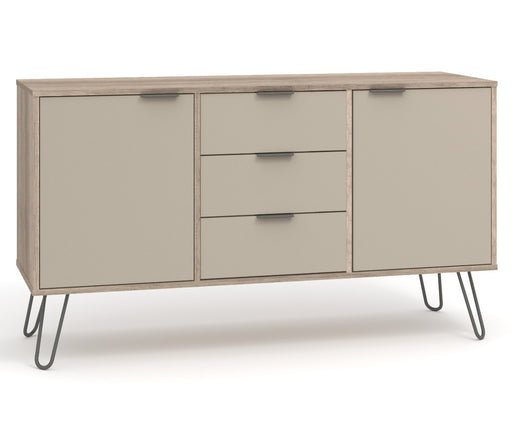 Core Products AGD916 Augusta Driftwood Medium Sideboard with 2 Doors, 3 Drawers - Insta Living