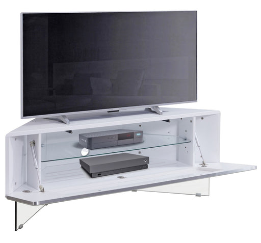 MDA Designs Antares Hybrid White TV Cabinet - Insta Living