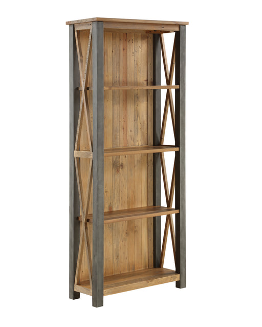 Baumhaus VPR01A Urban Elegance Reclaimed Tall Bookcase - Insta Living