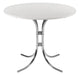 Teknik 6455WH Bistro Table in White - Insta Living