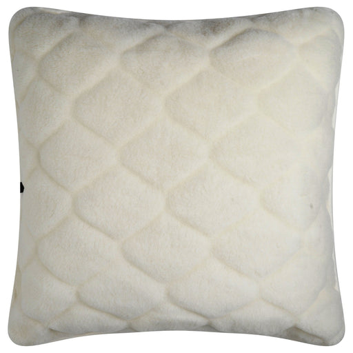 Native Natural Cashmere Wool Pillow in Natural Shapes (80 x 80cm) - Insta Living