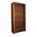 Baumhaus CDR01A Shiro Walnut Large 2 Drawer Bookcase - Insta Living