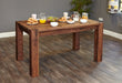 Baumhaus CDR04B Walnut 150cm Dining Table (4/6 Seater) - Insta Living