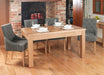 Baumhaus COR04E Mobel Oak Hidden Extending Oak Dining Table (Seats 4-8) - Insta Living