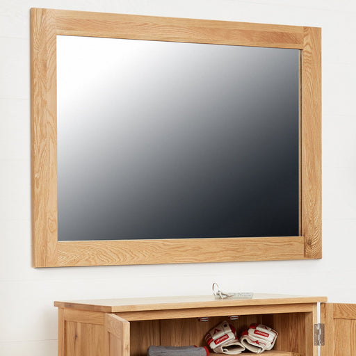Baumhaus COR16B Mobel Oak Wall Mirror Medium - Insta Living