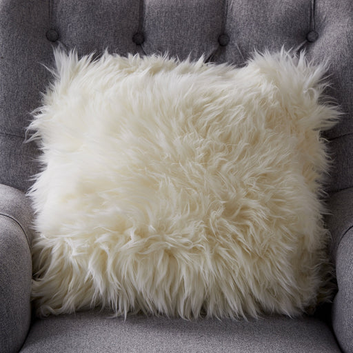 Native Natural Sheepskin Cushion - Insta Living