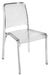 Teknik 6908TR Clarity Clear Stackable Chairs (Pack of 4) - Insta Living