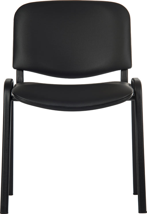 Teknik 1500PU-BLK Conference Black PU Chair - Insta Living