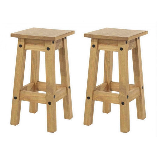 Core Products CR106 Corona Low Kitchen Stools (Pair) - Insta Living