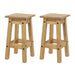 Core Products CR106 Corona Low Kitchen Stools (Pair) - Insta Living