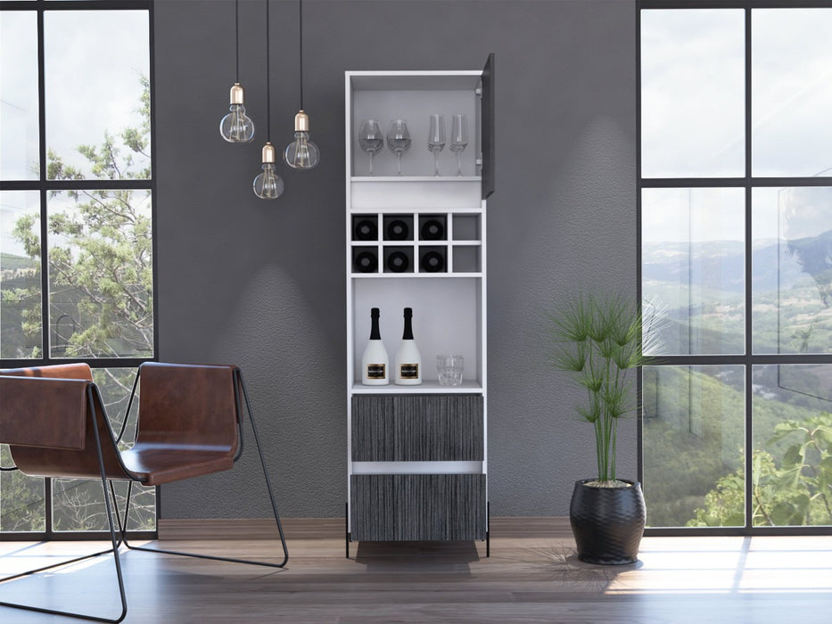 Core Products DL913 Dallas Tall Bar Cabinet - Insta Living