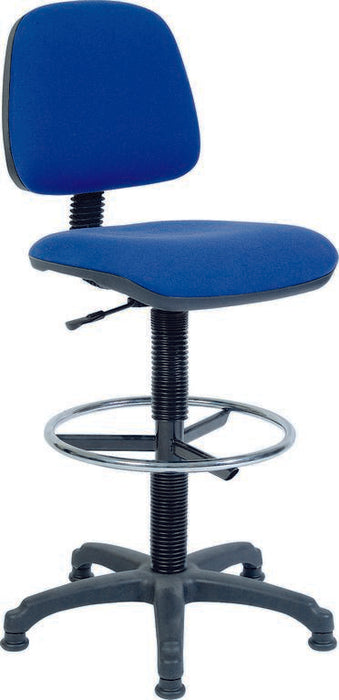 Teknik 1100/1163BLU Ergo Drafter Ergo Blaster Blue Operator Chair - Insta Living