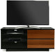 MDA Designs Gallus Black and Walnut TV Cabinet for up to 55" Screens - Insta Living