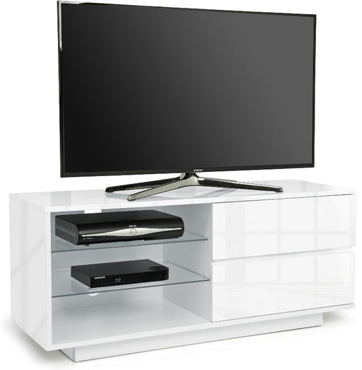 MDA Designs Gallus White TV Cabinet for up to 55" Screens - Insta Living