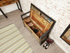 Baumhaus IRF20B Urban Chic Storage Monks Bench (with shoe storage) - Insta Living