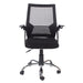 Core Products LFCH28-BK Loft Home Office Study Chair in Black Mesh - Insta Living