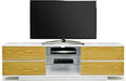 MDA Designs Avitus White/Oak TV Cabinet for up to 65" TV Screens - Insta Living