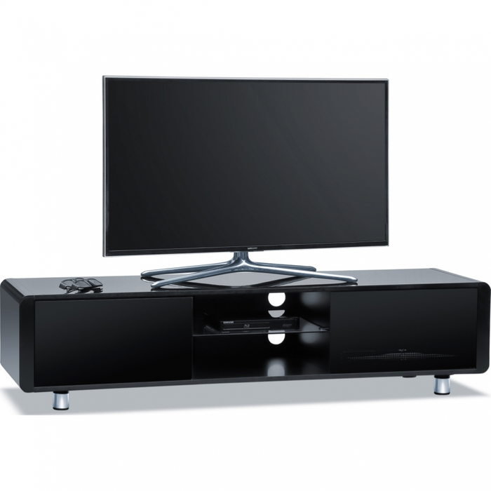 MDA Designs CAPRI 1500 Black TV Cabinet - Insta Living