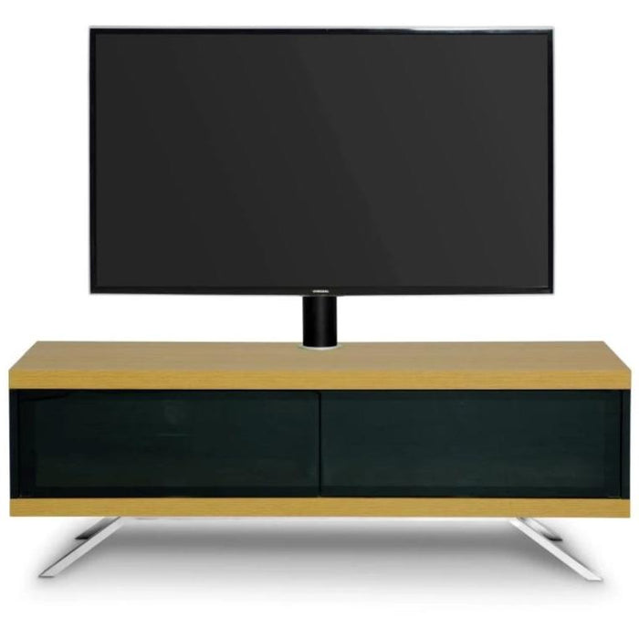 MDA Designs Tucana 1200 Hybrid Oak TV Cabinet for up to 60" Screens - Insta Living