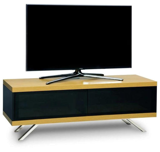 MDA Designs Tucana 1200 Hybrid Oak TV Cabinet for up to 60" Screens - Insta Living