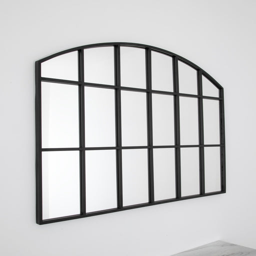 Native Home & Lifestyle Horizontal Arch Mirror with Black Frame - Insta Living