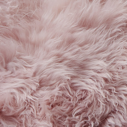 Native Natural Sheepskin Rug XXL Blush Pink - Insta Living