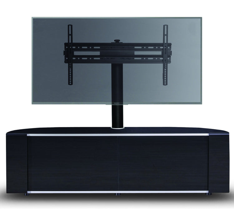 MDA Designs Sirius 1600 Hybrid Black TV Cabinet for up to 65" Screens - Insta Living