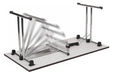 Teknik 6909WHI Space Folding Table in White - Insta Living