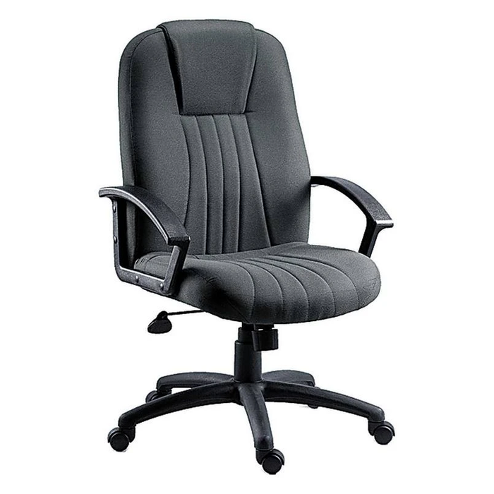 Teknik 8099CH City Charcoal Fabric Executive Office Chair - Insta Living