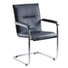 Teknik 1309 Envoy Black Cantilever Chair (Pack of 2) - Insta Living
